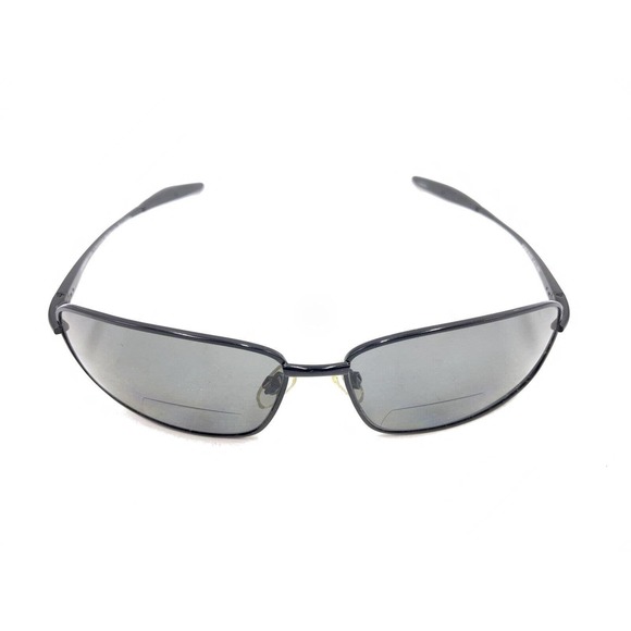 Pepper's PB Pro1 Maze Polarized Bifocal Reader Black Sunglasses Gray Lens 140 - Picture 2 of 12